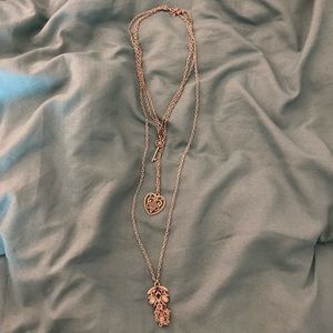 Silver Layered Necklace